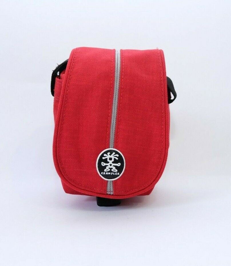 Crumpler Pretty Boy 220 XXS Bag in Red Silver for compact cameras BNIP The Photography Shop