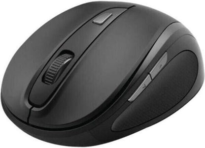 Hama MW-400 Optical Wireless 6-Button USB Ergonomic Mouse in Black #182626 (UK)