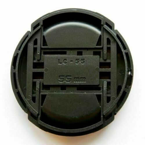 Pentax LC-55 lens cap for 55mm filter thread centre pinch style (UK Stock) BNIP