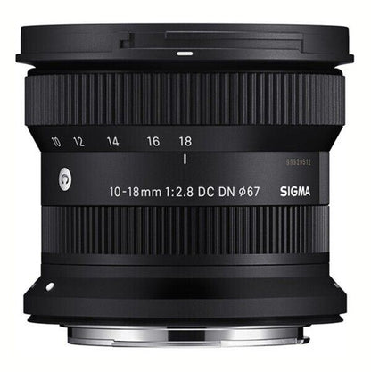 Sigma 10-18mm F2.8 DC DN Contemporary Canon RF Mount Lens 207972 (UK Stock) BNIB