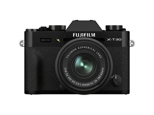 Fujifilm X-T30 II 26.1MP Mirrorless Camera in Black + FUJINON XC 15-45mm Lens