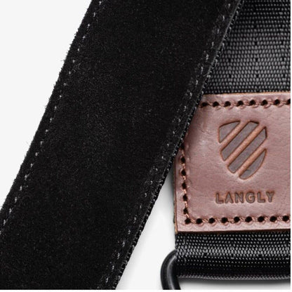 Langly Paracord +Webbing Camera Strap in Mercury Orange mix & Black LANSSMERCURY