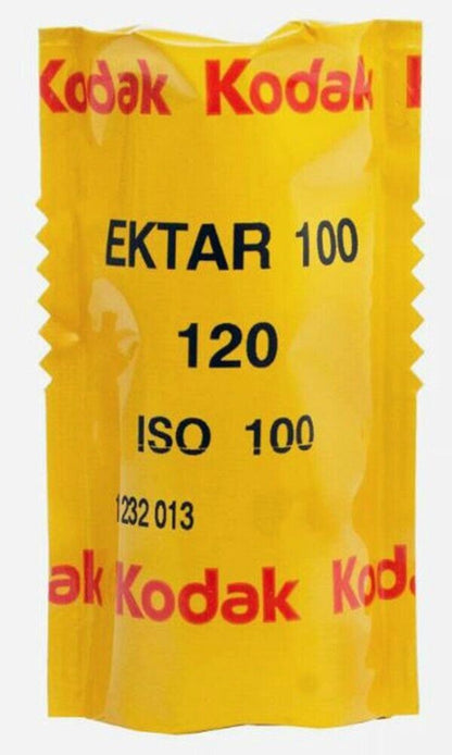 Kodak Professional Ektar ISO 100 120 Colour Medium Format Film - 5 Pack (UK) NEW