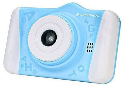 AGFA PHOTO REALIKIDS Mk.2 Digital Camera in Blue for Children 3.5" LCD (UK) BNIB