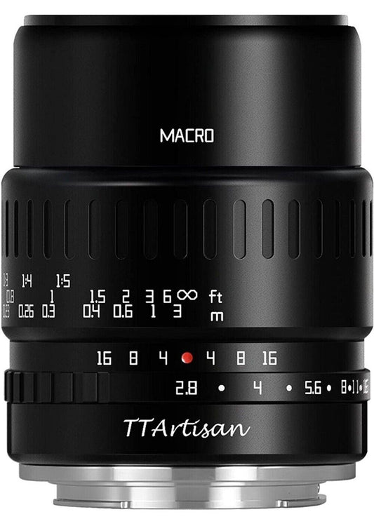 TTArtisan 40mm F2.8 MACRO Lens Camera APS-C Fuji film XF Mount Manual Focus (UK)