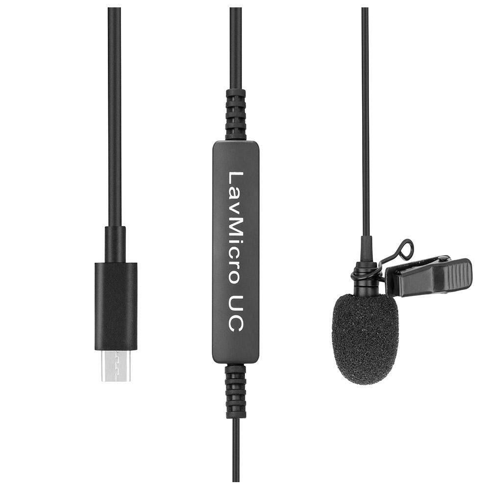 Omnidirectional Lavalier Microphone Saramonic LavMicro UC Mic for USB Type-C  UK