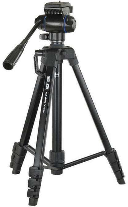 Slik GX 640 Video Lightweight Tripod with Fluid Video Head +Case (UK Stock) BNIB