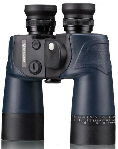 BRESSER 7 x 50 BinoSail Marine sailing Binoculars Integrated illuminated Compass