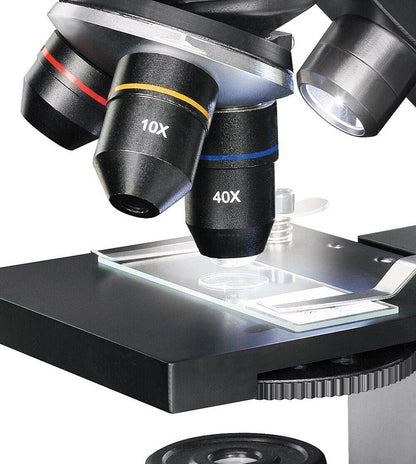 National Geographic Microscope 40x-1280x with Accessories Kit #9039000 BOX FADED