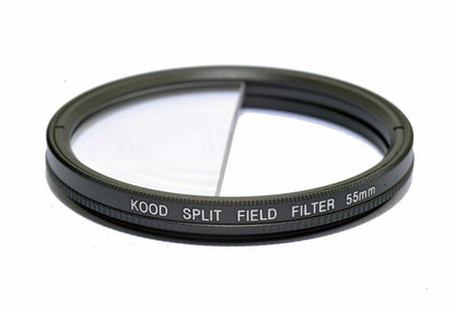 Kood High Quality 55mm Split Field +2 Dioptre Slim Optical Glass Filter (UK) NEW