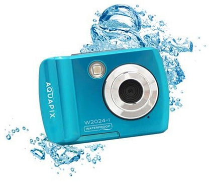 Aquapix W2024 Splash 3M Waterproof Digital Camera HD720P 5 MP in Blue  (UK) BNIB