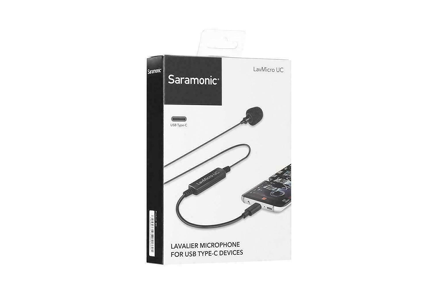 Omnidirectional Lavalier Microphone Saramonic LavMicro UC Mic for USB Type-C  UK