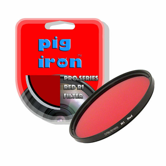 Pig Iron 58mm Red R1 Pro Filter Contrast Booster (UK Stock) BNIP - Black & White