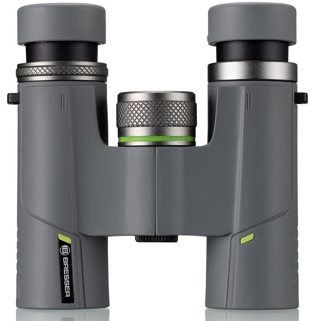 Bresser Wave 10 x 25 Waterproof Compact Binocular in Grey #1331025 (UK Stock)NEW