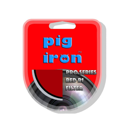 Pig Iron 72mm Red R1 Pro Filter Contrast Booster (UK Stock) BNIP - Black & White