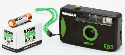 Harman EZ-35 35mm Camera with Ilford HP5 36exp Film Reusable KIT (UK Stock) BNIB