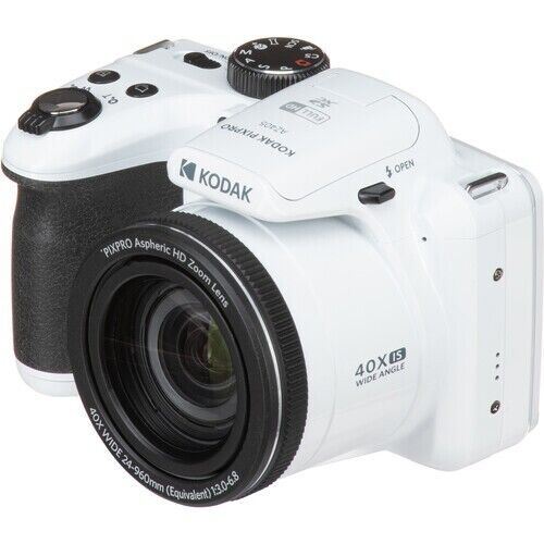 KODAK PIXPRO AZ405 DIGITAL 20MP 40x Zoom BRIDGE CAMERA in White (UK Stock)  BNIB