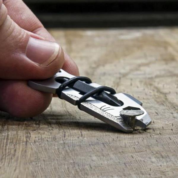 True Utility Sharkey Bite Sized 12-in-1 Pocket Multi Tool Key Ring #TU214 (UK Stock) BNIP