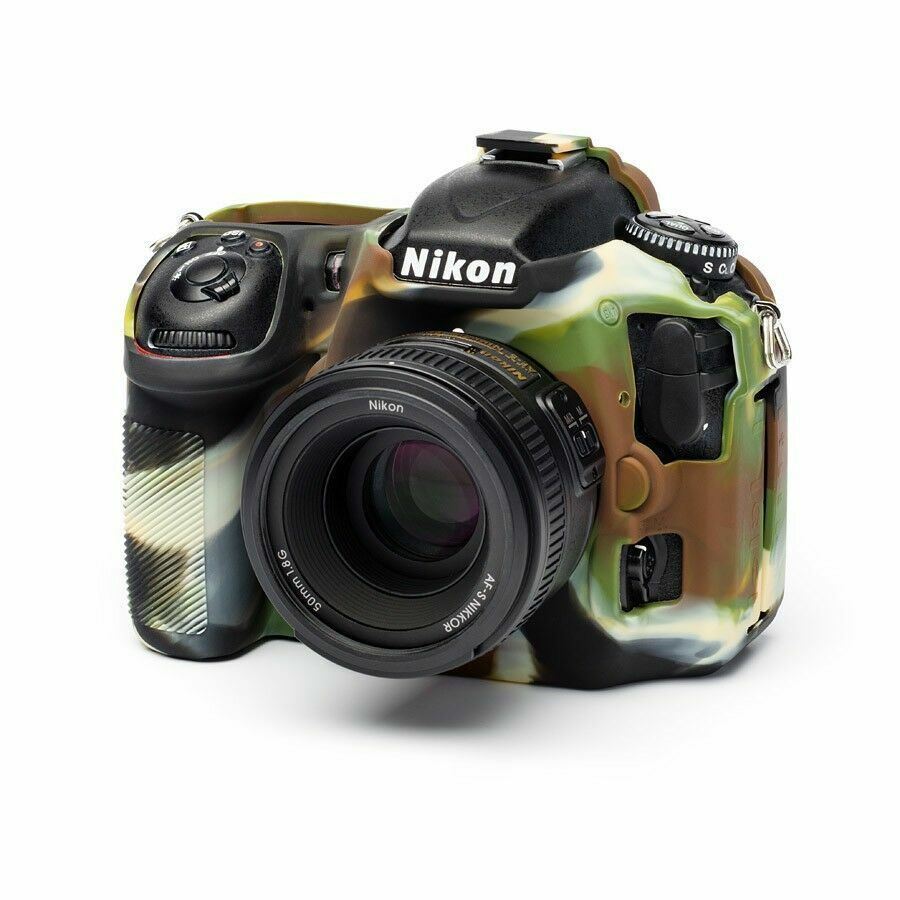 EasyCover Silicone Skin Cover Protector Nikon D500 Camouflage (UK Stock) BNIP