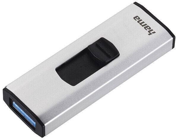 Hama 4Bizz 16Gb USB Flash Drive USB 3.0 70MB/s silver/black Memory Stick (UK)NEW