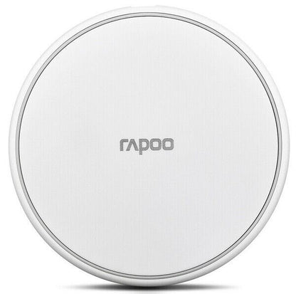 Rapoo XC100 Wireless QI Charger Charging Pad for Smartphones IOS & Android White