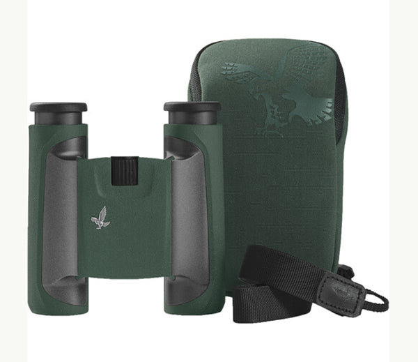 Swarovski CL 10 x 25 Pocket Binoculars in Green Wild Nature Kit