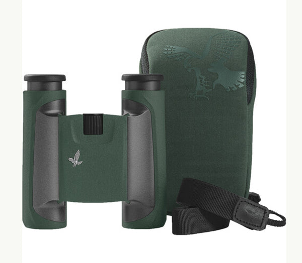 Swarovski CL 8 x 25 Pocket Binoculars in Green Wild Nature Kit