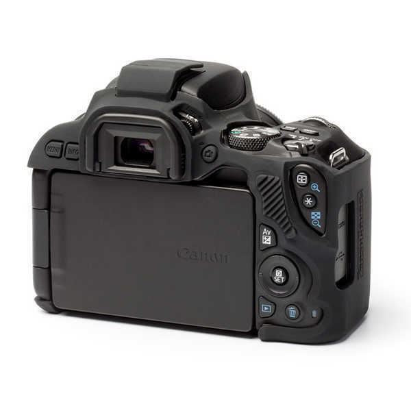 EasyCover Silicone Skin Protector Canon EOS 200D 250D in Black (UK Stock) BNIP