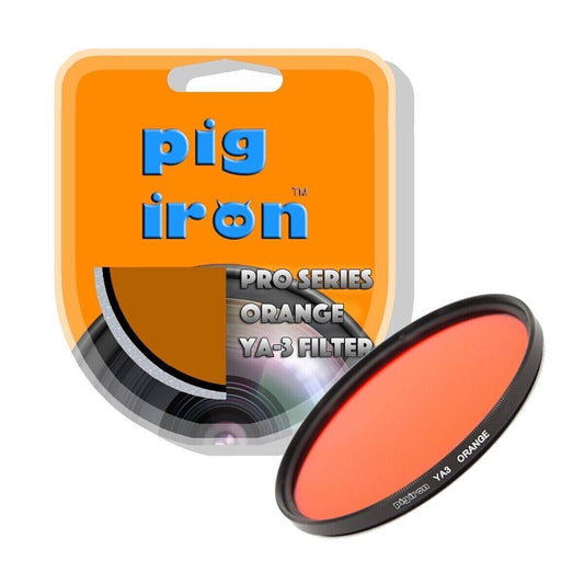 Pig Iron 40.5mm Orange YA3 Pro Filter Contrast Booster Camera Lens Circular (UK)