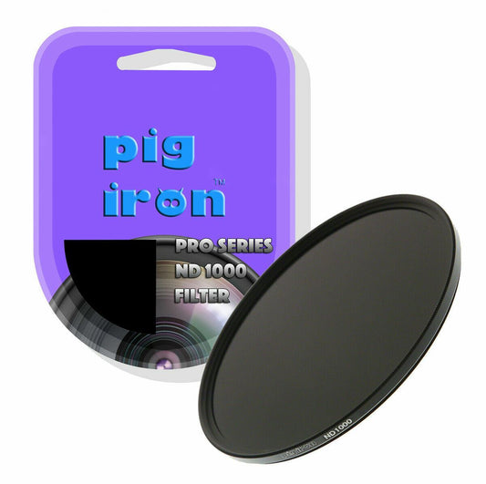 Pig Iron 62mm Pro ND1000 Filter 10 Stop Neutral Density The Big Stopper (UK) NEW