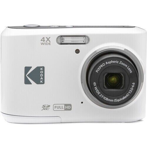 Kodak PIXPRO FZ45 16MP 4x Zoom Wide Angle Digital Camera - White (UK Stock) BNIB