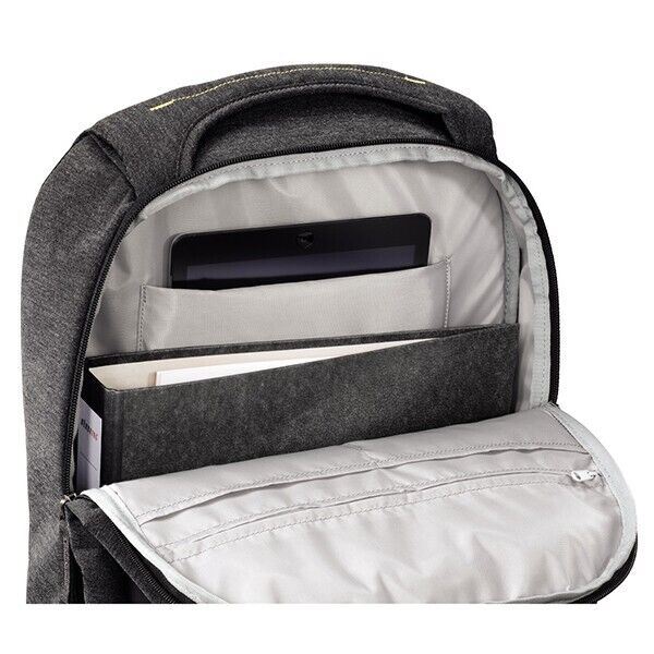 Business Backpack, Rucksack  Hama est.1923 "Berlin" sporty in Grey melange  (UK)