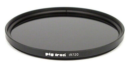 Pig Iron 82mm IR Infrared R-72 Filter Premium Schott Glass 720nm Optical Element