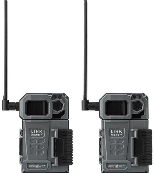 2 x Spypoint Link Micro LTE Cellular SMS Trail Nature Camera TWIN PACK (UK) BNIB