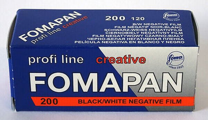 1 x Fomapan Creative 120 200 iso Black & White Negative Film FOMA (UK Stock) NEW