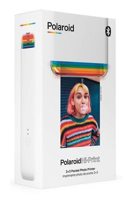 Polaroid Hi-Print 2x3 Mini Pocket Bluetooth Photo Printer - White (UK Stock) NEW