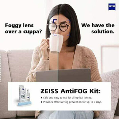 Zeiss Anti-Fog Kit with 15ml Spray and Treated Cloth (UK Stock) BNIP   #2398-807