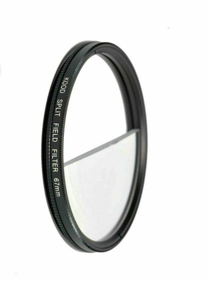 Kood High Quality 67mm Split Field +2 Dioptre Slim Optical Glass Filter (UK) NEW