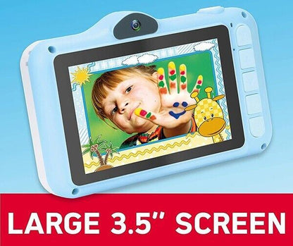 AGFA PHOTO REALIKIDS Mk.2 Digital Camera in Blue for Children 3.5" LCD (UK) BNIB