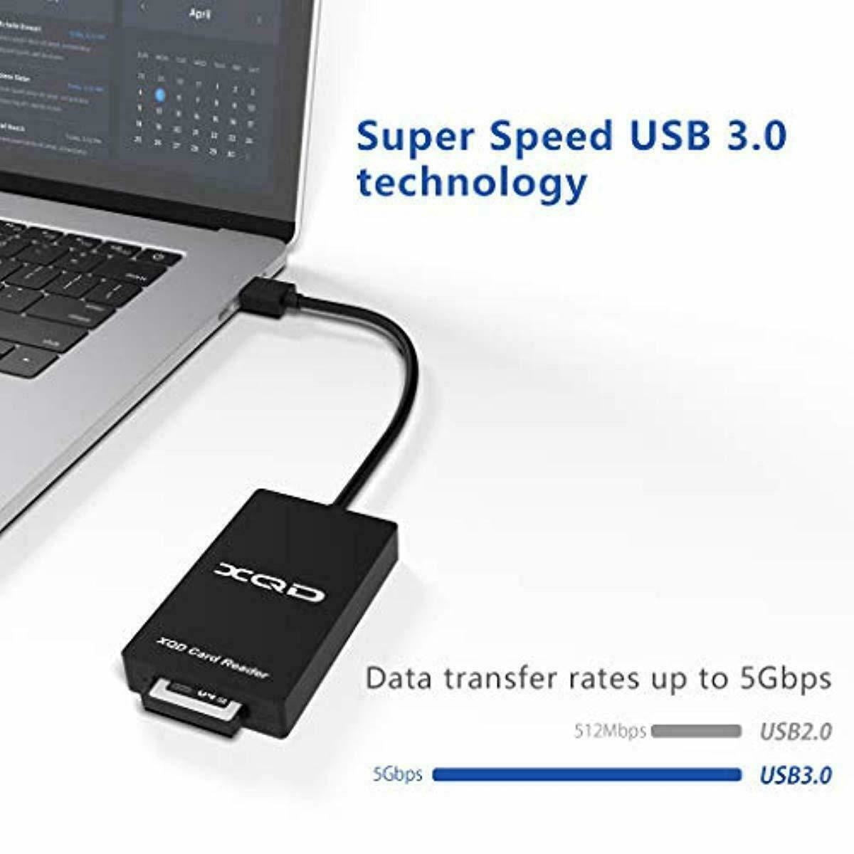 OEM USB 3.0 XQD Card Reader, Compatible Sony G/M Series USB Mark XQD (UK Stock)