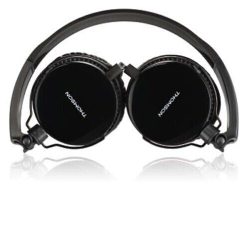 Headphones On Ear Wired - Black THOMSON HED2207BK  #00132623 (UK Stock) BNIB NEW