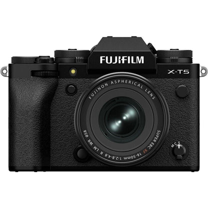 Fuji Fujifilm X-T5 + 16-50mm Lens 40.2MP Mirrorless Digital Camera in Black (UK)