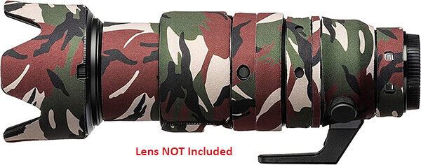 easyCover Lens Oak for Nikon Z 100-400mm f/4.5-5.6 VR S in Green CAMO (UK)  BNIB