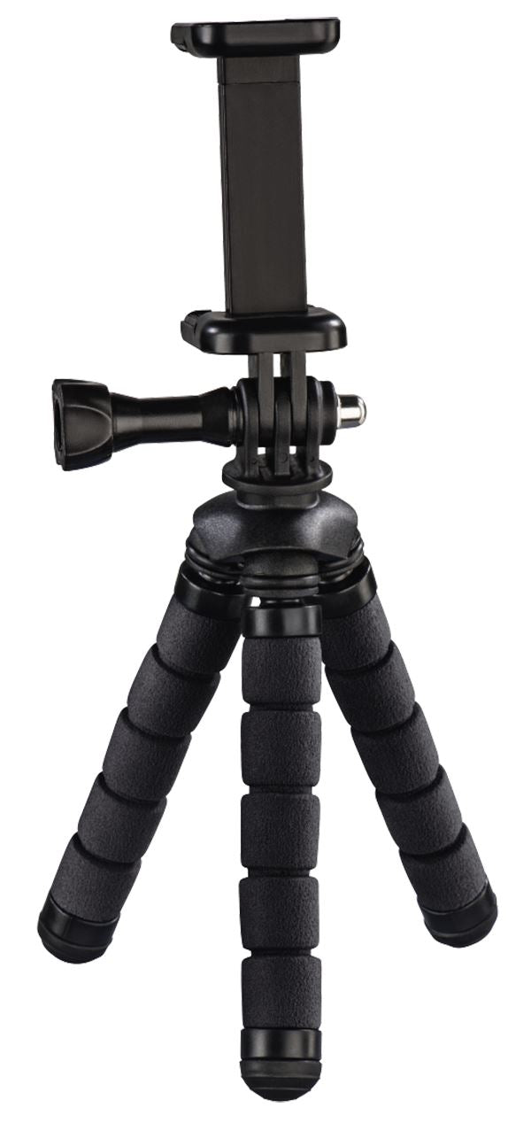 Hama "Flex" Mini Tripod for Smartphones & GoPro Devices, 5.5- 7.8 cm  (UK Stock)