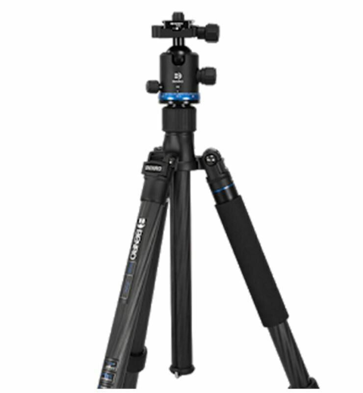 Carbon Fibre Tripod by BENRO iFoto L CF Tripod #FIF18CLIB0+ B0 Ball Head (UK)NEW