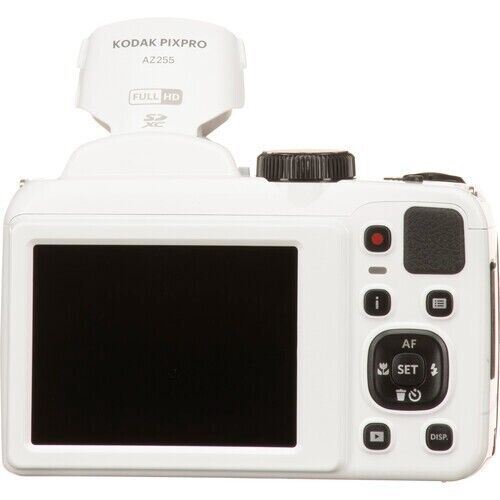 Kodak PIXPRO AZ255 Digital Camera in White 16MP 25x Wide Zoom HD1080P (UK)  BNIB