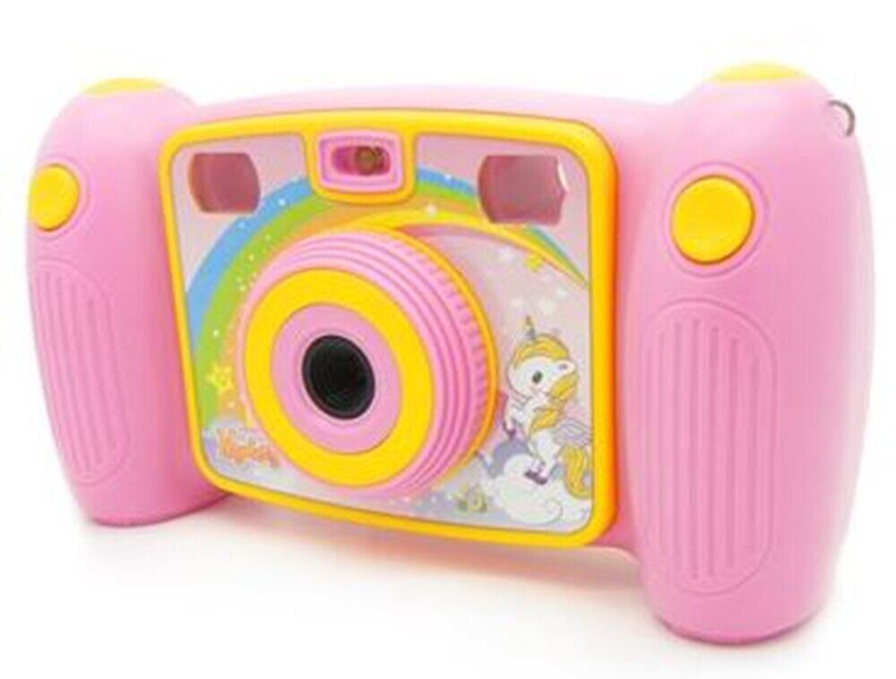 Kids Digital Childs Camera in Pink for Children Easyhold LCD - Kiddypix (UK) NEW