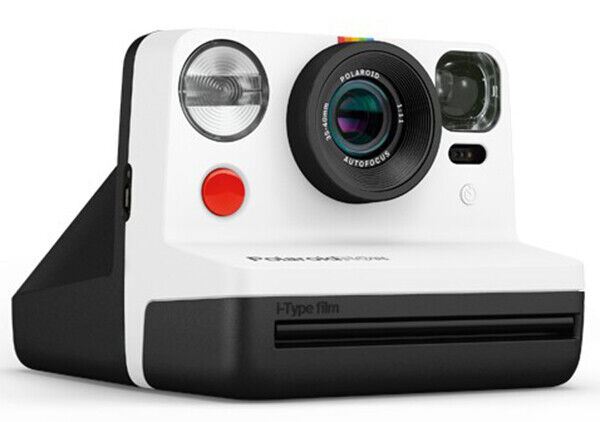 Polaroid Now i?Type Instant Camera + 2 Lens AF system in Black & White (UK) BNIB