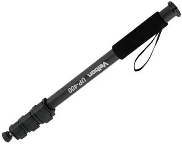 Velbon UP-400 Aluminium Monopod in Black (UK Stock) #2285 BNIP + Wrist Strap NEW