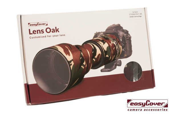 EasyCover Lens Oak GREEN CAMOUFLAGE Cover Sigma 150-600mm Contemporary DG OS HSM